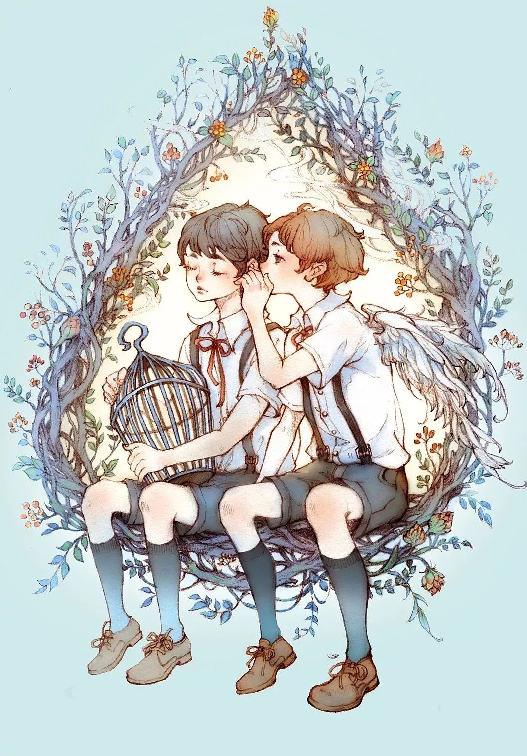 特别惊艳的古风美人画稿,惊艳古风美人手绘