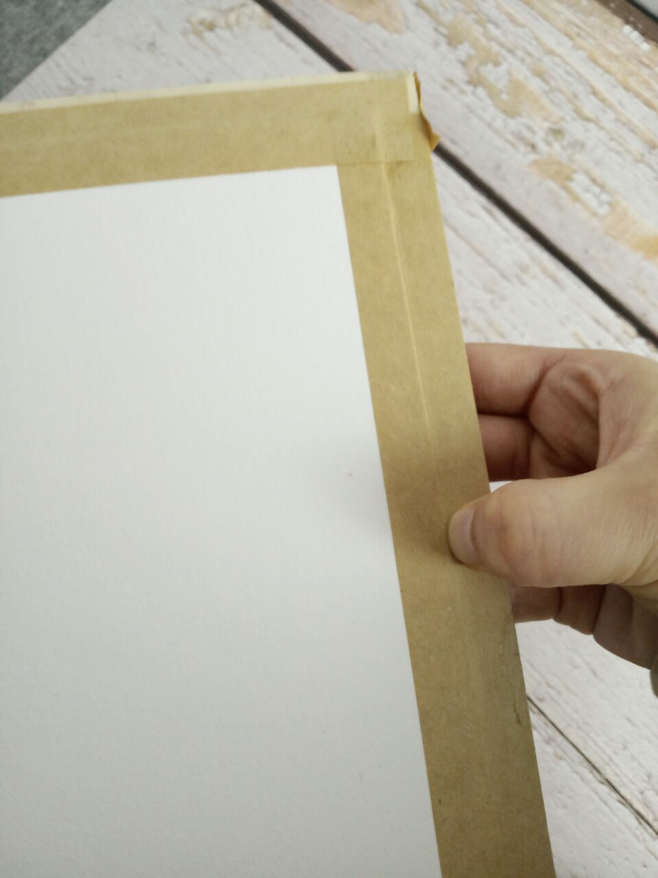 水彩怎样装裱,初学水彩一定要裱纸吗