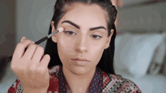 简单的妆容教程修容,简单的妆容教程欧美