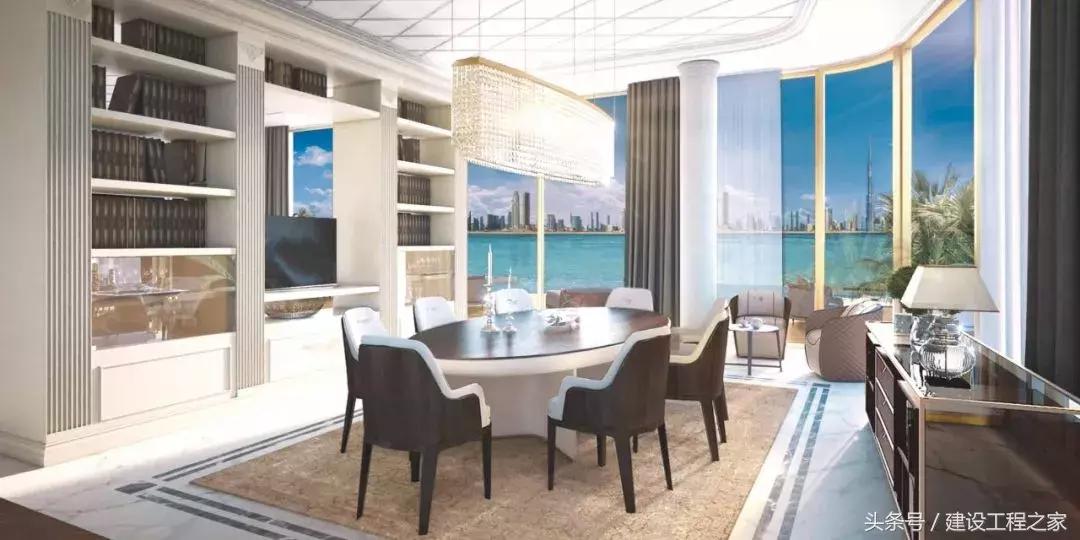 迪拜人工岛建造,迪拜新修的岛屿建筑