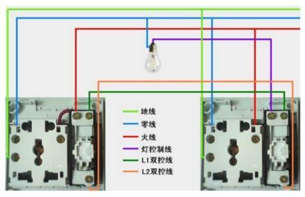 双控四灯的接法,一灯双控三控四控接线图