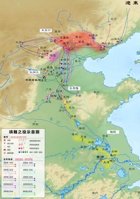 建文帝囚禁朱棣,朱棣囚禁建文帝儿子