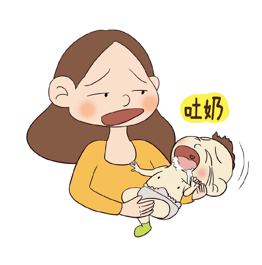 新生儿吃完母乳后如何预防吐奶,预防宝宝吐奶正确母乳喂养姿势