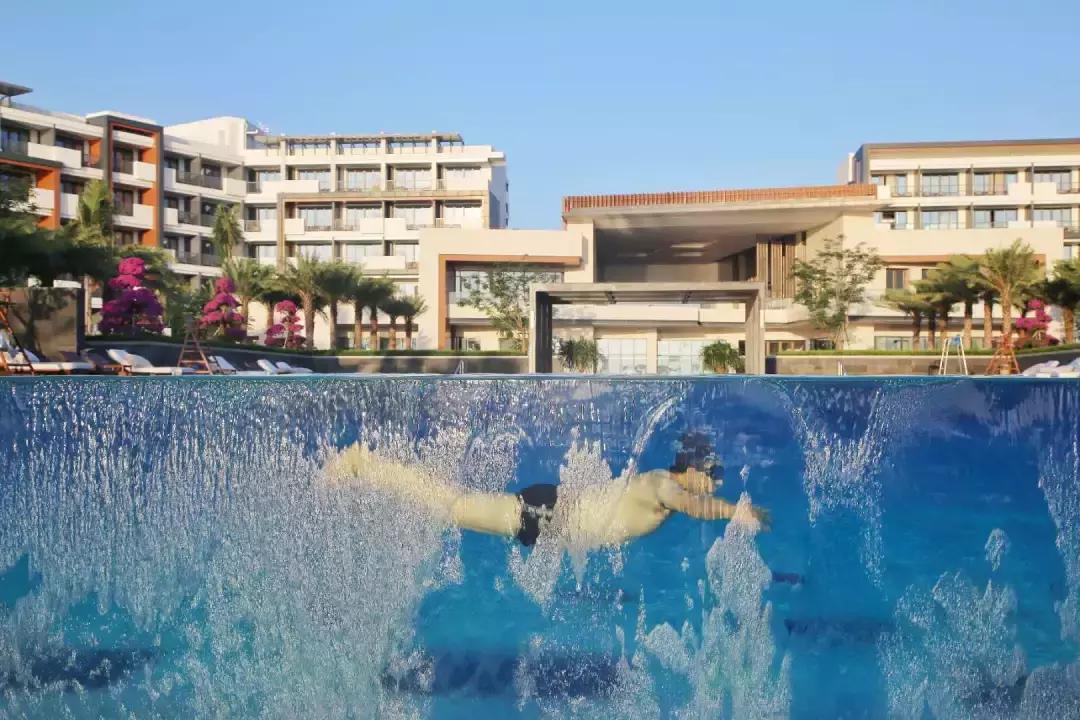 五缘湾逸林希尔顿泳池,无锡希尔顿逸林泳池