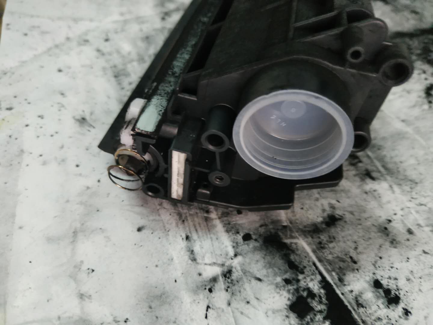 hp激光打印机加碳粉,打印机加碳粉视频教程