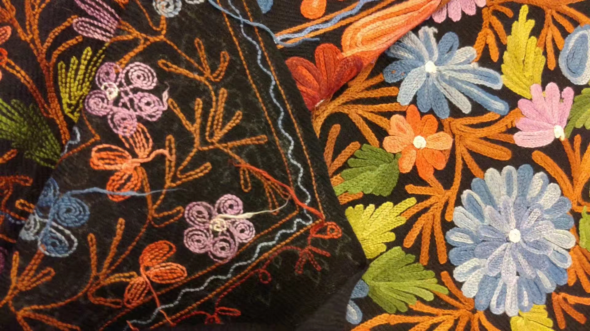 尼泊尔羊绒刺绣民族披肩,尼泊尔披肩怎么样