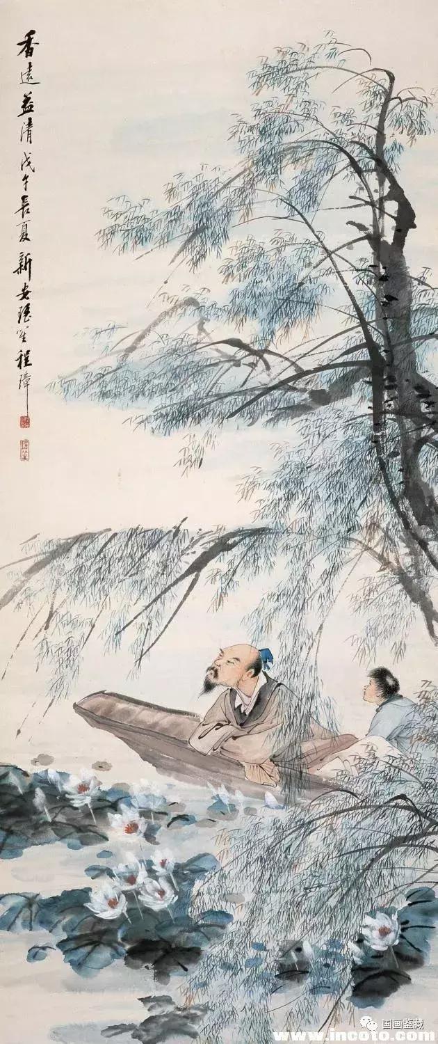 国画精品100幅动态,国画十大名家作品图片