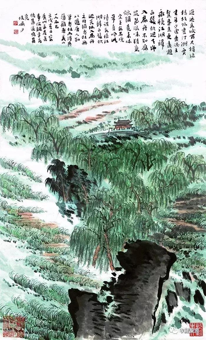 国画精品100幅动态,国画十大名家作品图片