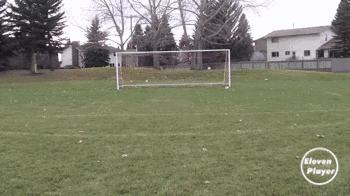 球门太小怎么射门,超远弧线射门技巧及训练方法