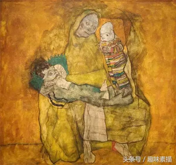 秋天的美留在画纸上,用绘画的方式表现秋天的美