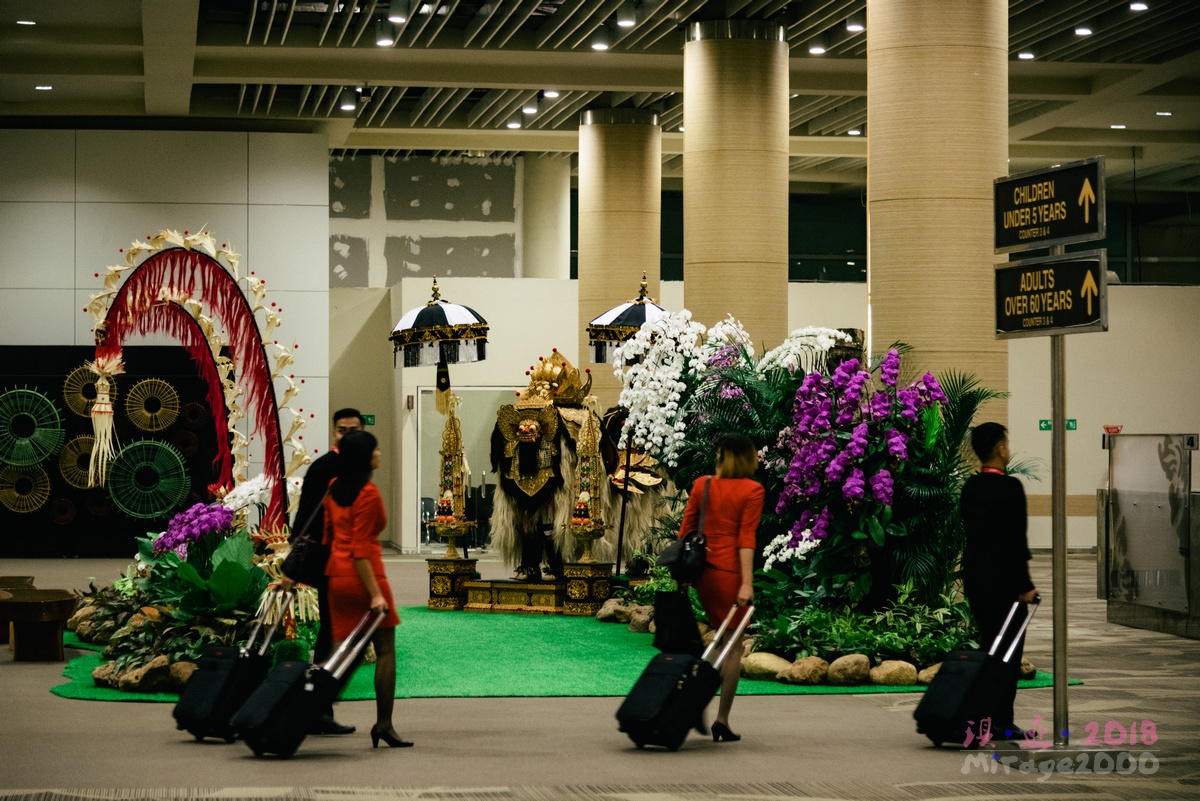 千里奔袭巴厘岛，机场都有啥