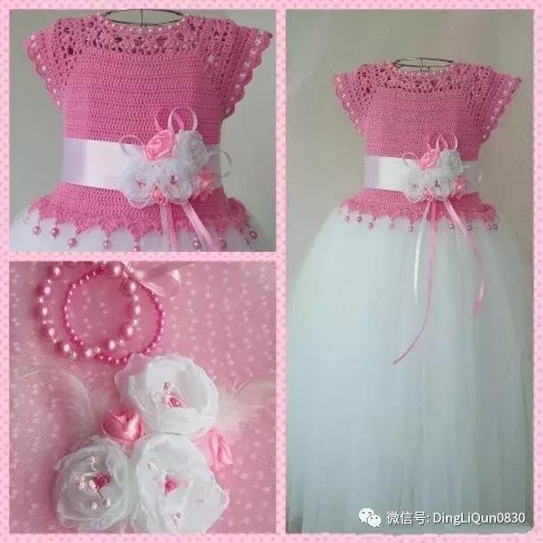 斗篷毛衣编织教程3岁小女孩,儿童毛衣连衣裙的编织方法直播