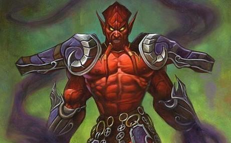 炉石传说没有奥丹姆冒险模式,炉石传说术士橙卡大王召唤地狱火