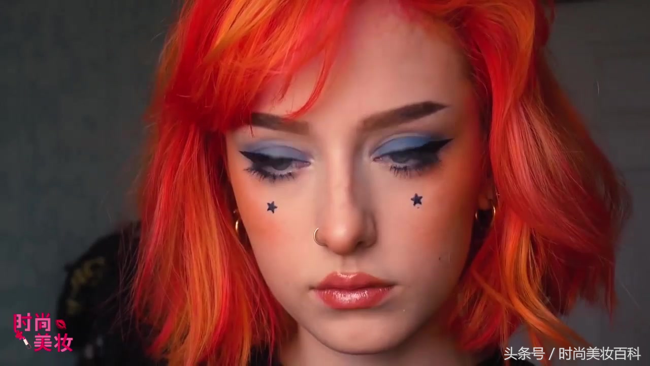 让妆容更精致的化妆技巧,圆脸单眼皮肿眼泡妆容欧美妆