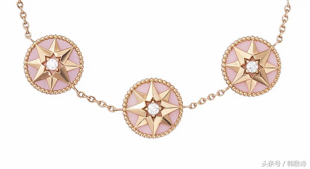 dior迪奥八芒星罗盘手链女,dior的罗盘玫瑰手链