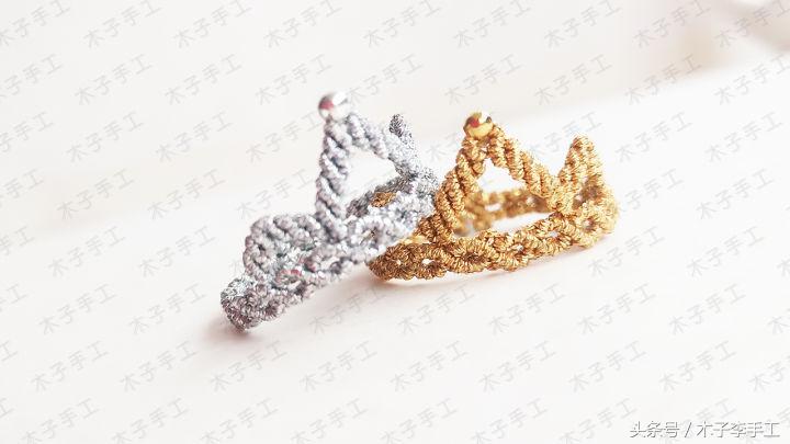 皇冠锆石戒指的戴法图片,皇冠戒指编织方法视频