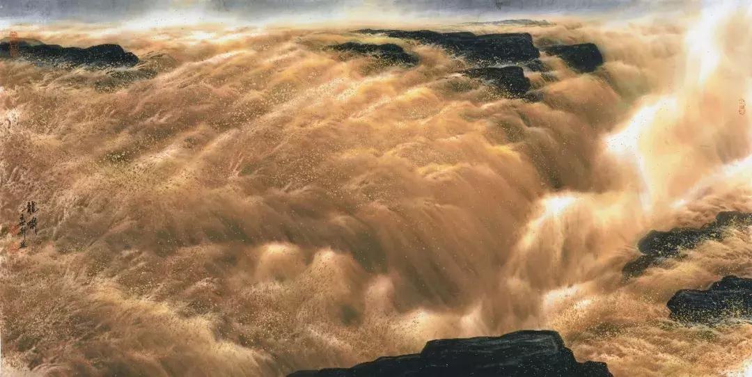 大河乐章｜王世利笔墨下的黄河魂