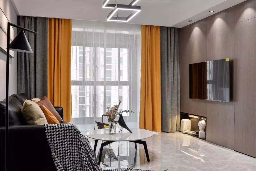 灰色哑光地砖800*800铺贴效果,暖灰色地砖装修效果图现代简约