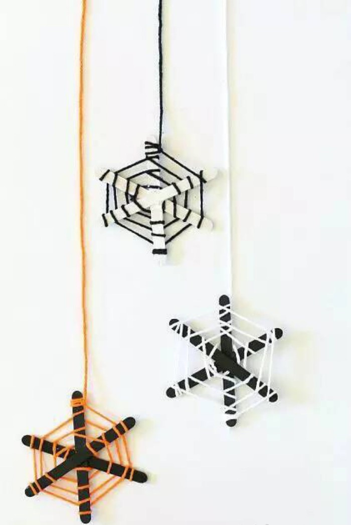 万圣节手工女巫橡皮泥图片,吓人万圣节手工面具用纸制作