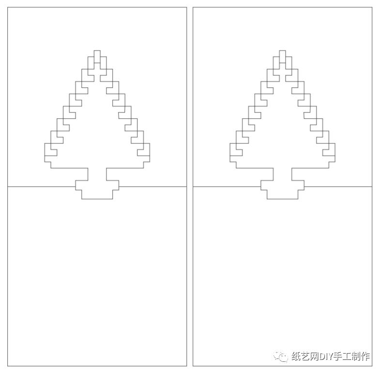 立体贺卡贴纸拼贴,平面贺卡变立体