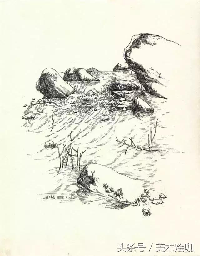 速写风景是什么课程,速写风景一点构图