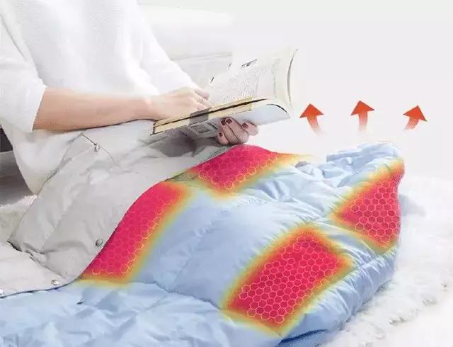 石墨烯多功能羽绒毯,新款多功能便携羽绒盖毯