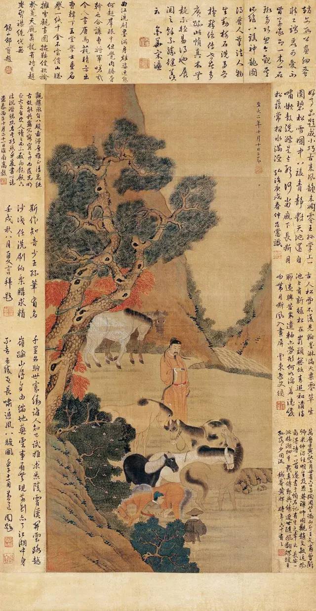 八骏图名家,为什么八骏图是传世名画