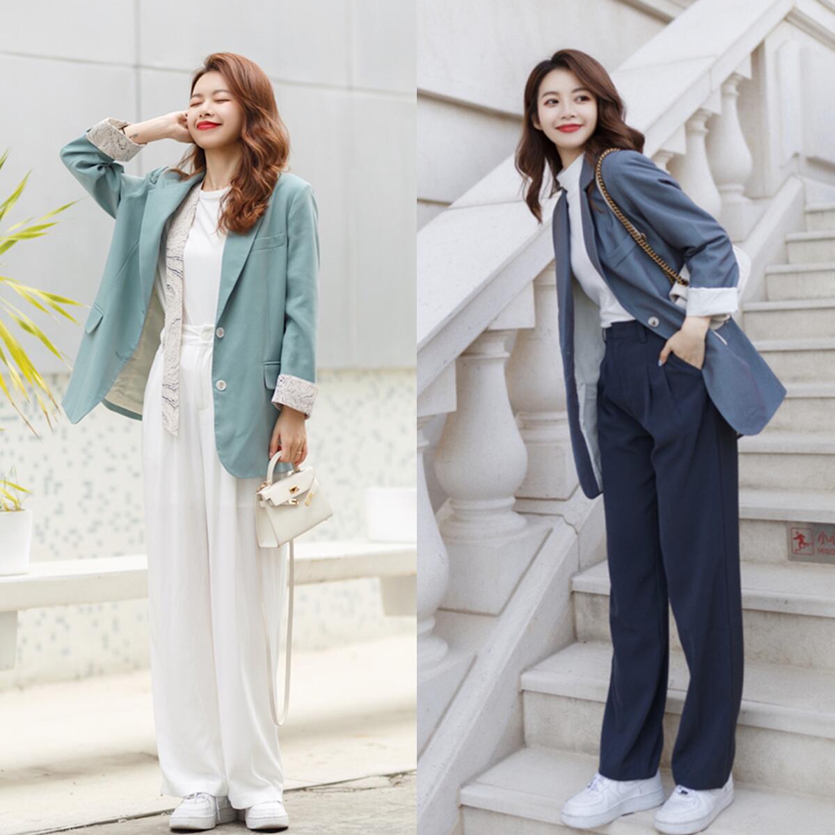 小白鞋正确穿法视频,春天小白鞋搭配什么裤子和衣服