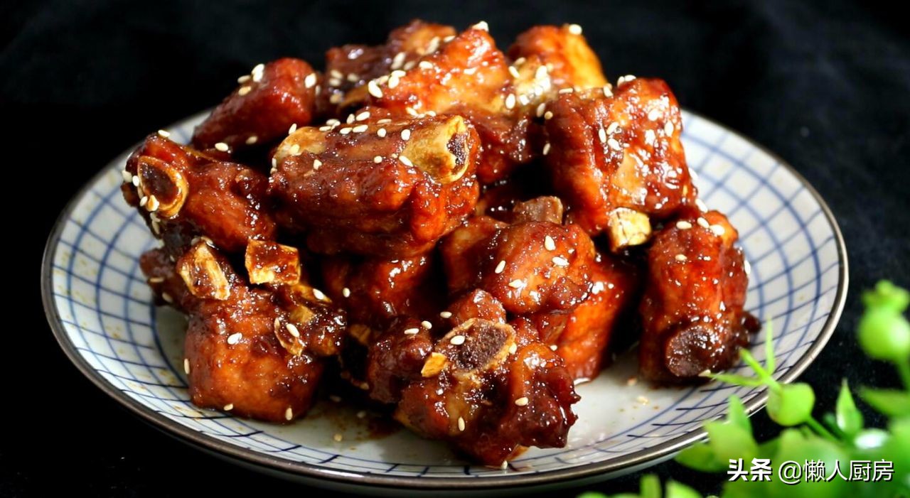 电饭锅糖醋排骨的家常做法,不用油糖醋排骨的做法步骤