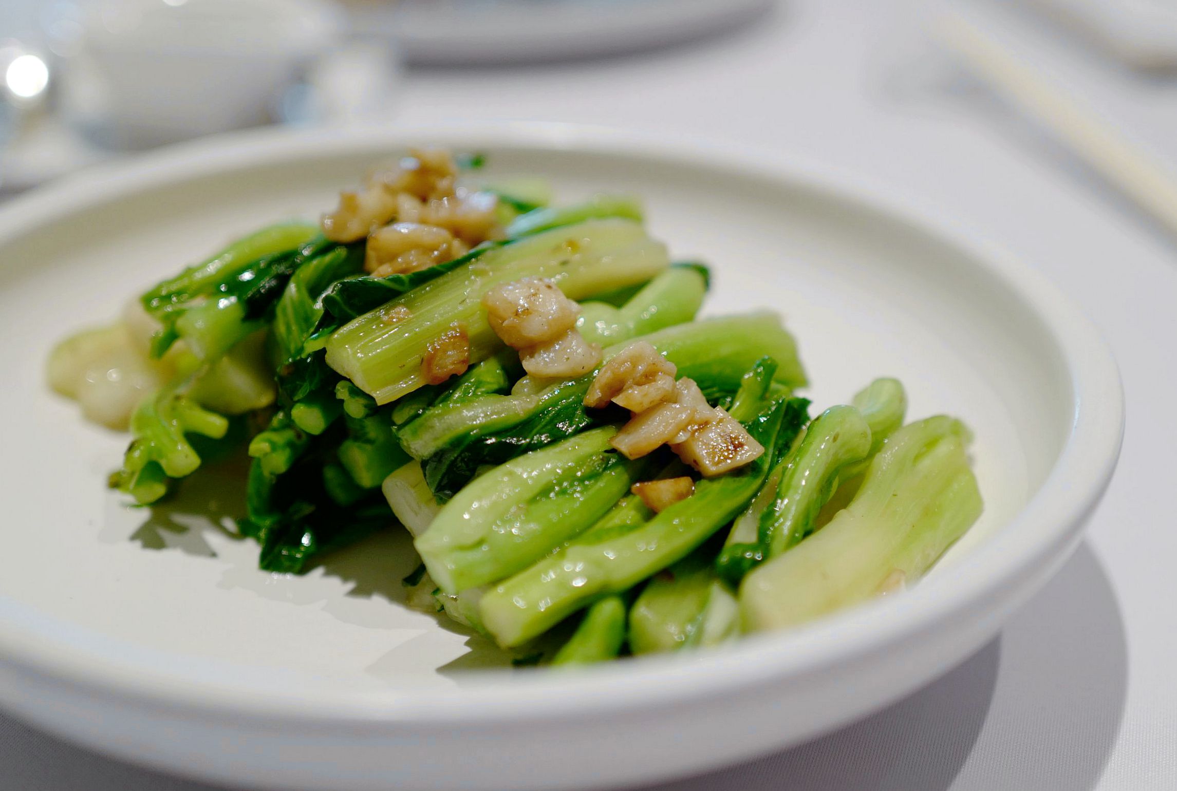 一盘简单的生炒菜心刷新了我对美食的认知