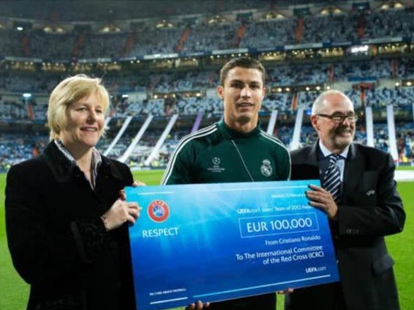 c罗捐款汶川地震官方证实了吗,汶川地震c罗和梅西都捐款了吗