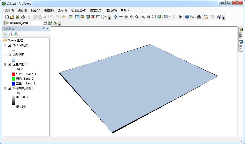arcscene使用方法,用arcscene怎么制作三维效果图