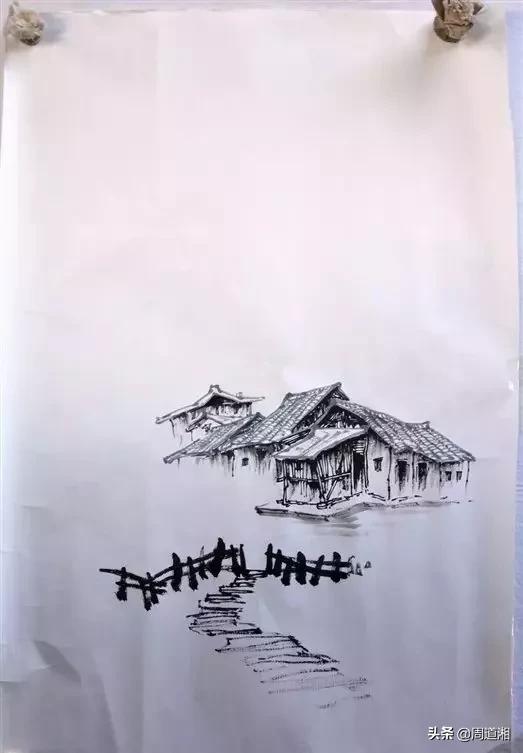 曾刚画山水画上色讲解,如何画山水画教学视频
