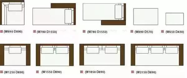 家具内部布局尺寸,家具尺寸及布局方案