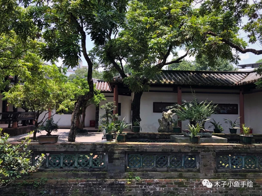 广东四大名园余荫山房窗户,余荫山房和广东四大名园