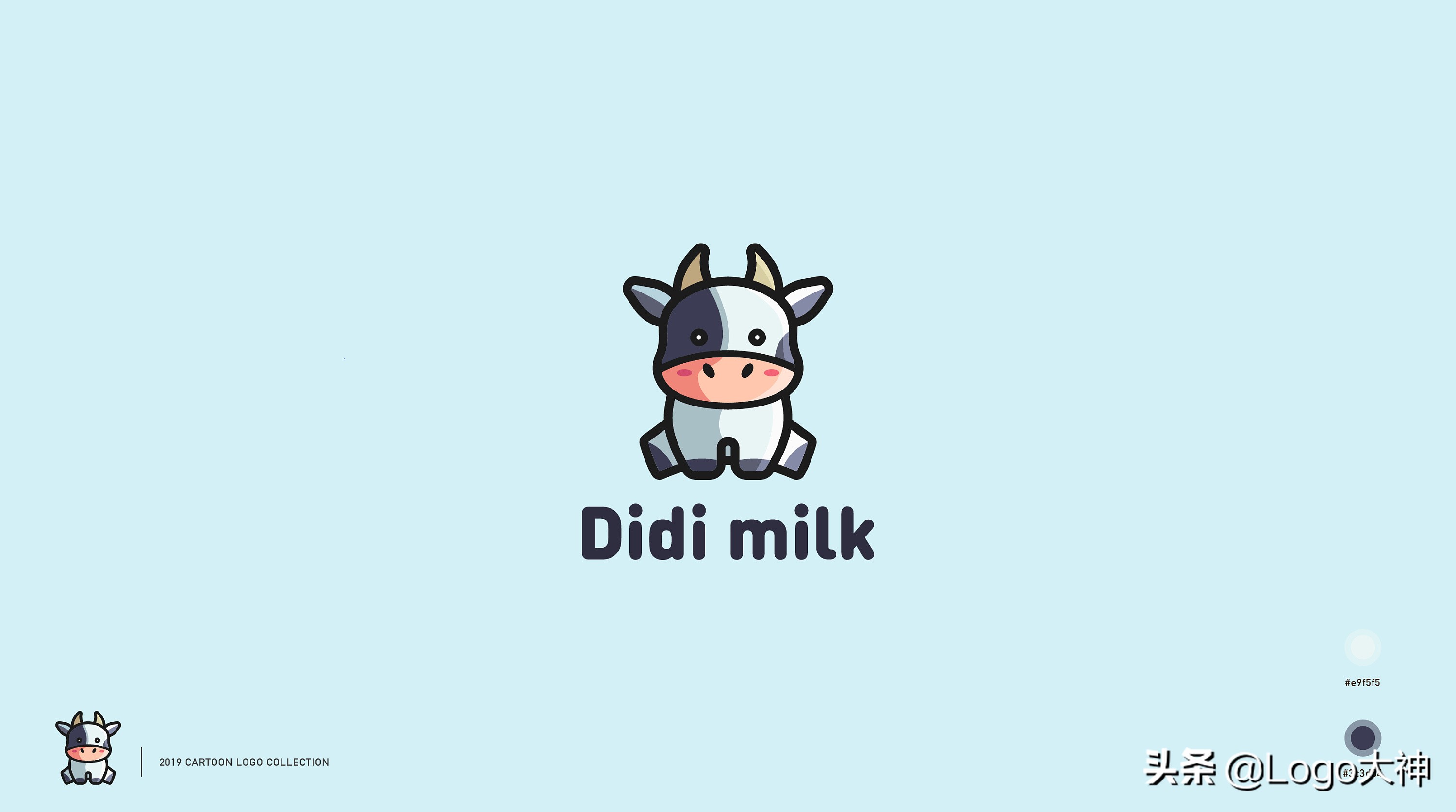 燕子卡通标志logo图片,卡通logo创意设计