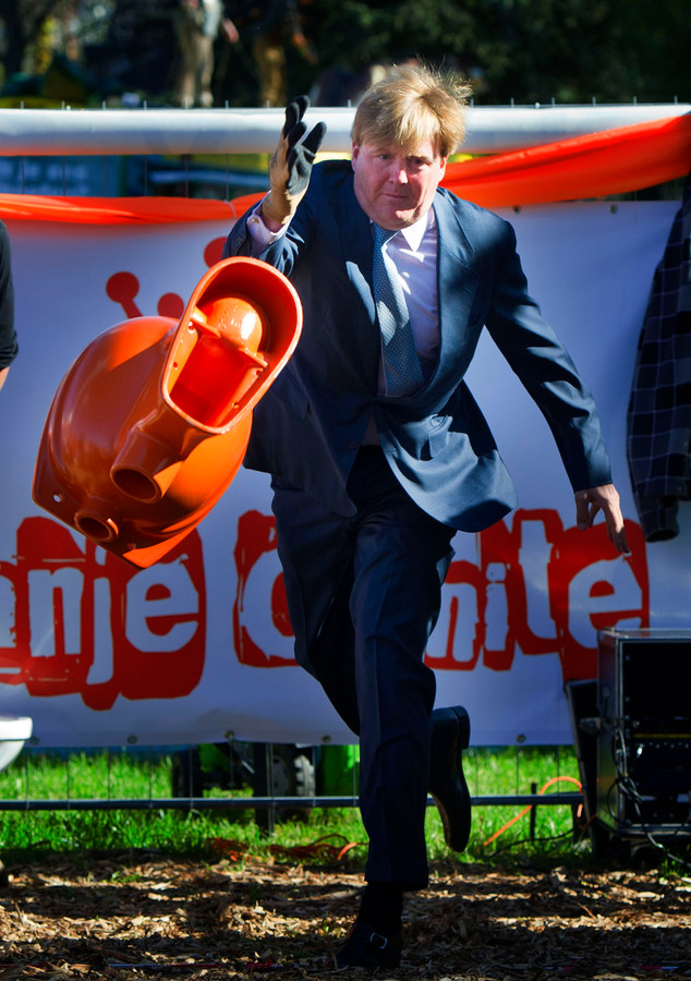 荷兰国王访问瑞典,荷兰国王50周年庆典