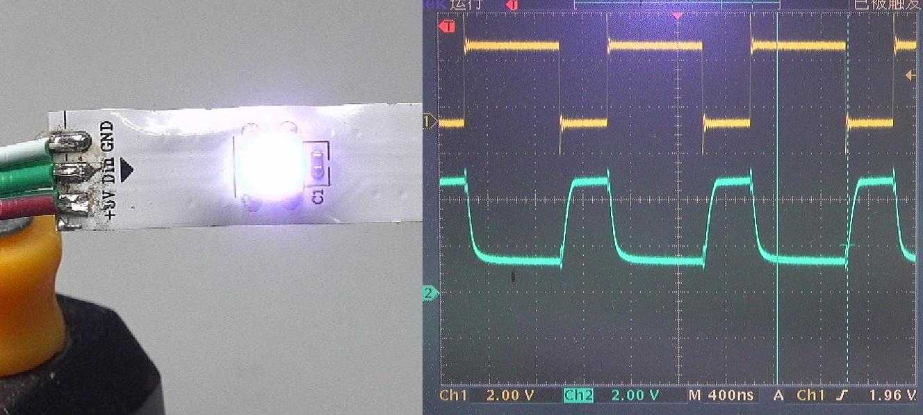 ws2812的spi驱动,ws2812硬件控制方案