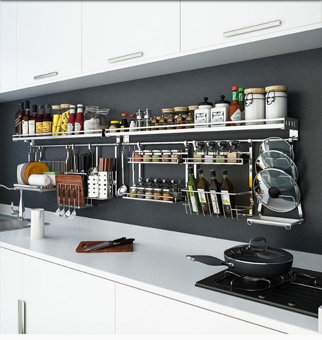 厨房置物架选太空铝还是不锈钢,浴室置物架太空铝好还是不锈钢好