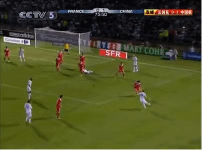 中国1-0法国阵容,中国1:3法国