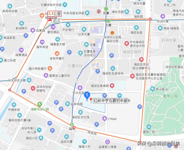 深圳红岭片区名校云集,深圳市十大名校红岭