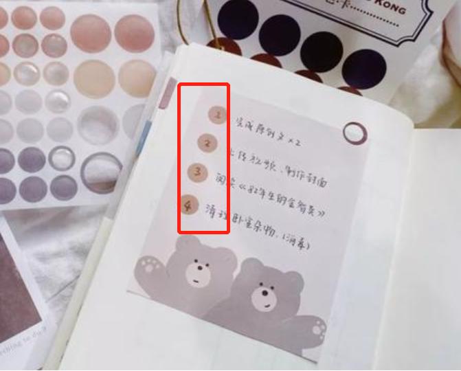 马克笔做手帐不用贴纸不用胶带,做手帐不用贴纸只用马克笔和笔