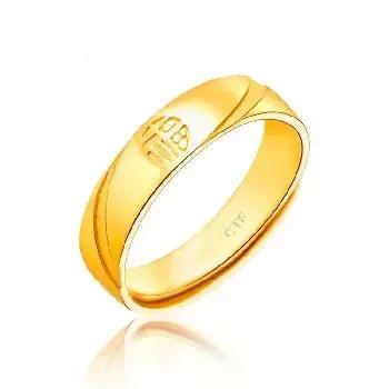 男士黄金戒指款式图片,周六福黄金戒指女款式