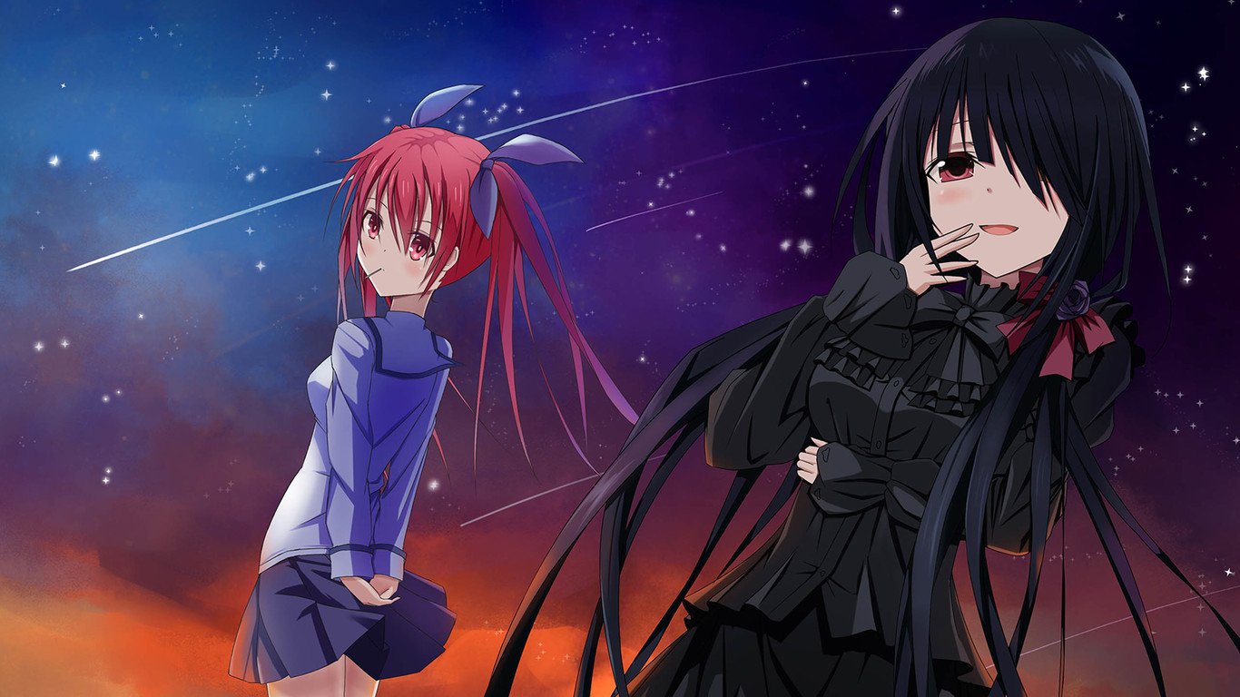 时崎狂三壁纸蓝光竖屏1920,时崎狂三动漫美图壁纸