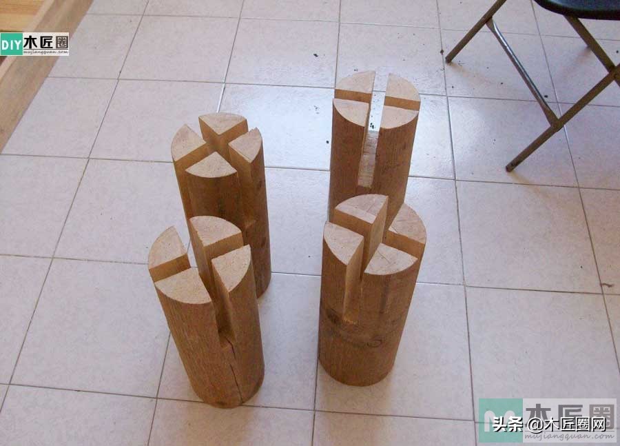 实木木床制作全过程,木工制作北欧实木床制作全过程