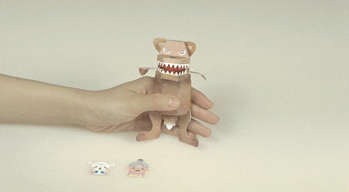 日本手工纸玩具,日本最火的纸玩具