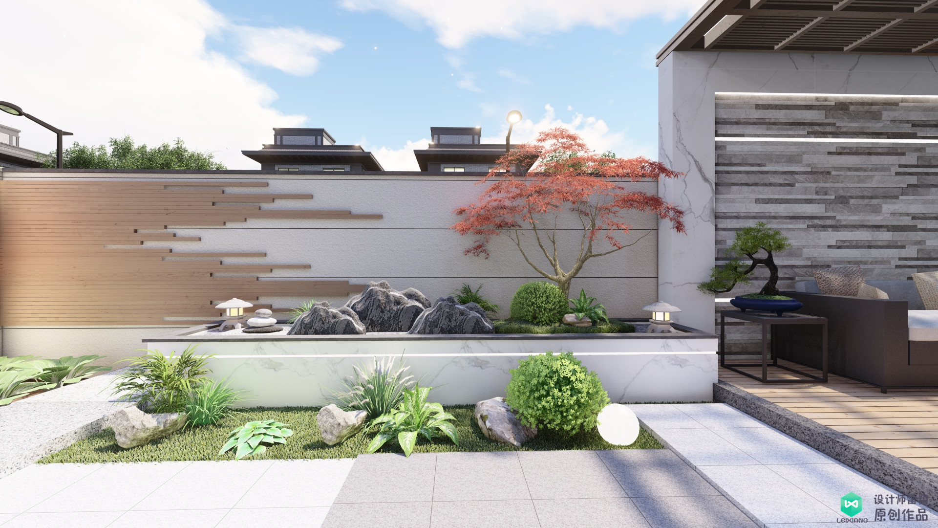 农村小院改造简单实用小花园,家庭小院小花园改造