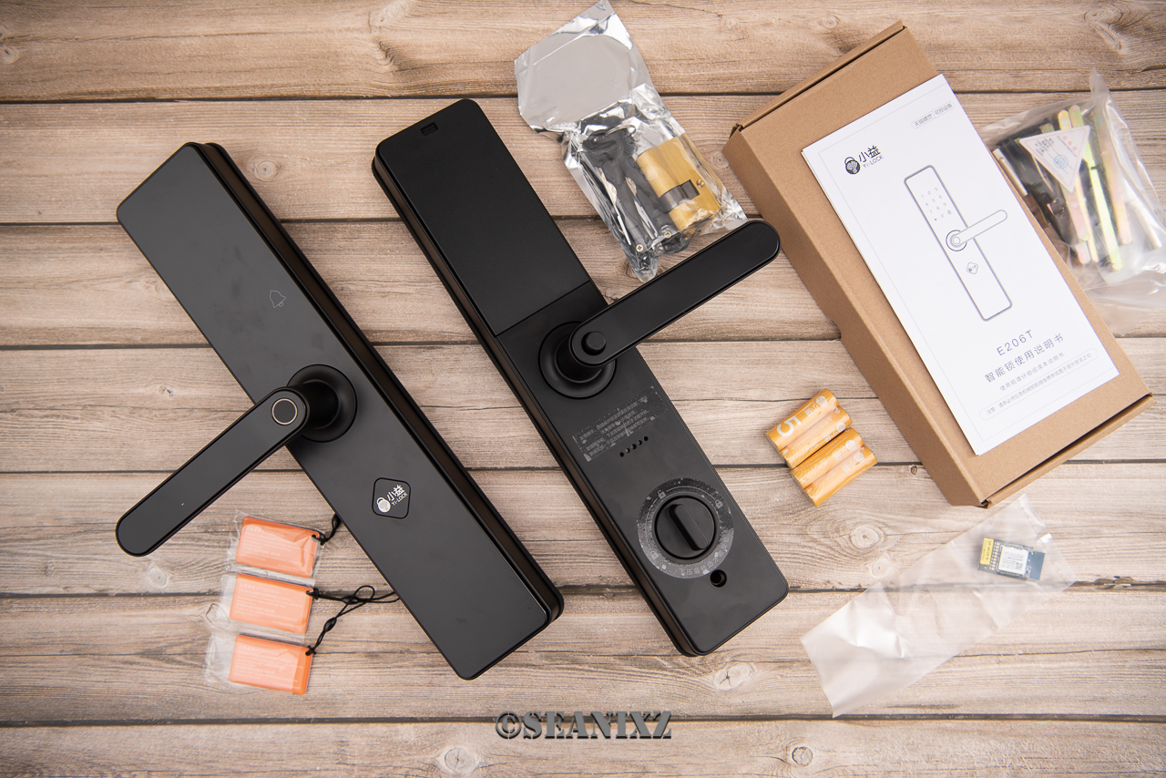 小益指纹锁评测,小益指纹锁e206t电池怎么换