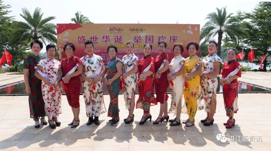 惊艳全国、破世界纪录!455名旗袍佳丽云集湛江遂溪玥珑湖