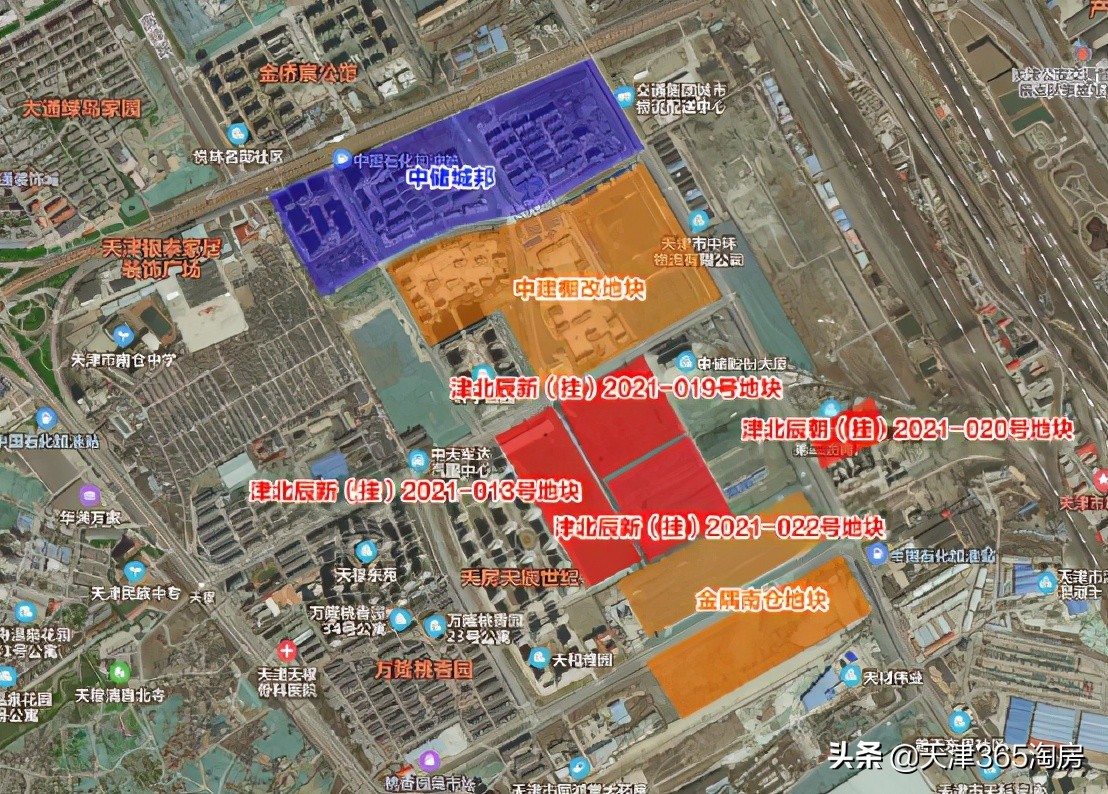 天津四家房企土拍,天津土拍6宗成交